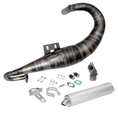 MF2702 Marmitta VMC Strike 2.0 Vespa 50 Special R L PK ET3 Motore Corsa Lunga 130