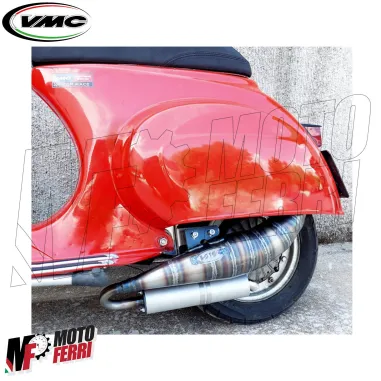MF2702 Marmitta VMC Strike 2.0 Vespa 50 Special R L PK ET3 Motore Corsa Lunga 130
