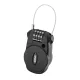 MF9055 Lucchetto Antifurto Cavo Retraibile con Combinazione GIVI Universale Moto