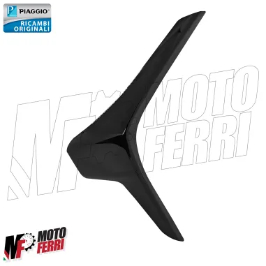 MF9066 Deflettore Anteriore Sinistro Nero Lucido Piaggio Liberty 50 125 150 iGet 2025