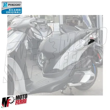MF9071 Paracolpi Posteriore Sinistro Nero Lucido Piaggio Liberty 50 125 150 iGet 2025