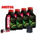 MF1790 - KIT TAGLIANDO 4 LT OLIO MOTUL 5000 10W40 FILTRO OLIO SUKUZI TRIUMPH