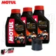 MF1804 KIT TAGLIANDO YAMAHA MT-09 2014 - 2020 3 MOTUL 7100 10W40 + FILTRO OLIO