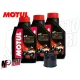 MF1806 - KIT TAGLIANDO 3 LT OLIO MOTUL 7100 10W40 FILTRO OLIO KAWASAKI KTM
