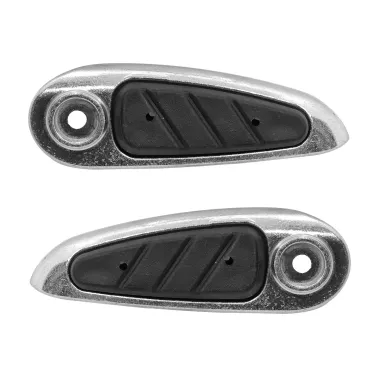 MF6949 Coppia Pedalini Poggiapiedi per Piaggio Liberty 50 125 200 da 1997 a 2008