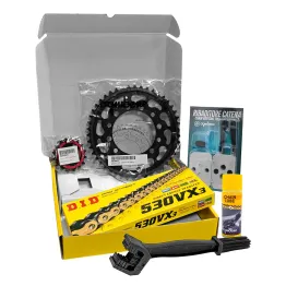 MF9081 Kit Trasmissione DID Yamaha 600 FZ6 Fazer NS S2 Corona 46 Pignone 16 da 2004 a 2009