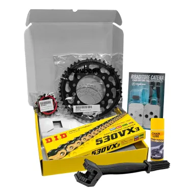 MF9081 Kit Trasmissione DID Yamaha 600 FZ6 Fazer NS S2 Corona 46 Pignone 16 da 2004 a 2009