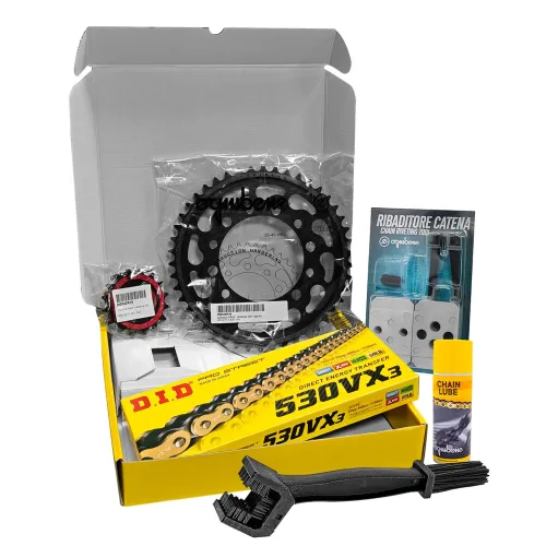 MF9081 Kit Trasmissione DID Yamaha 600 FZ6 Fazer NS S2 Corona 46 Pignone 16 da 2004 a 2009