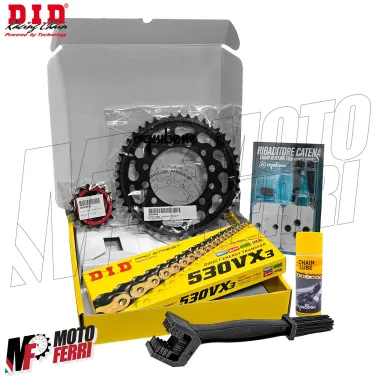 MF9081 Kit Trasmissione DID Yamaha 600 FZ6 Fazer NS S2 Corona 46 Pignone 16 da 2004 a 2009