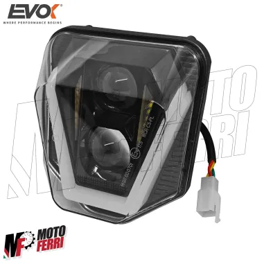 MF9085 Faro Fanale Anteriore EVOK IRON LED HUSQVARNA TC TE SM SMR FE FC 701
