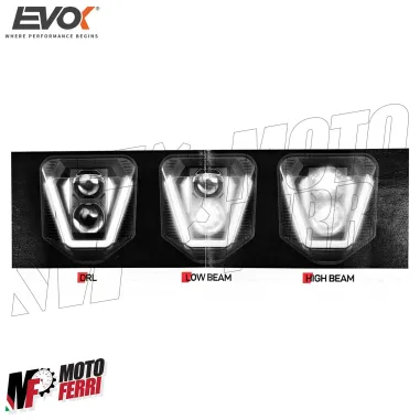 MF9085 Faro Fanale Anteriore EVOK IRON LED HUSQVARNA TC TE SM SMR FE FC 701
