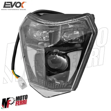 MF9086 Faro Fanale Anteriore EVOK IRON LED KTM 125 - 690 EXC SM SMR SX XC