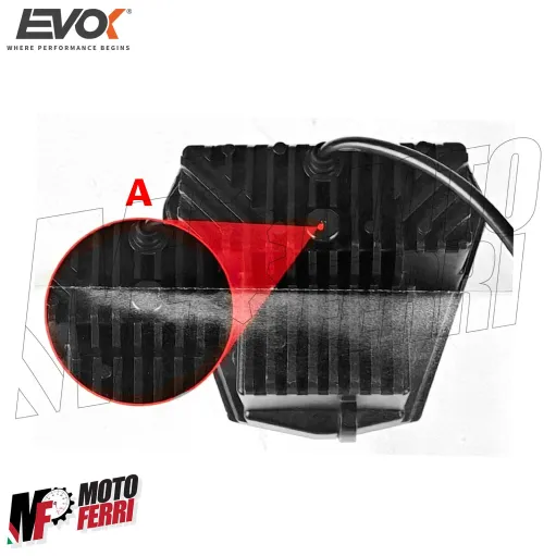 MF9086 Faro Fanale Anteriore EVOK IRON LED KTM 125 - 690 EXC SM SMR SX XC