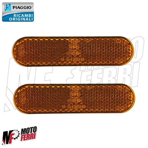 MF9089 Coppia Catadiottri Laterale Piaggio Liberty 50 125 iGet dal 2016 al 2025