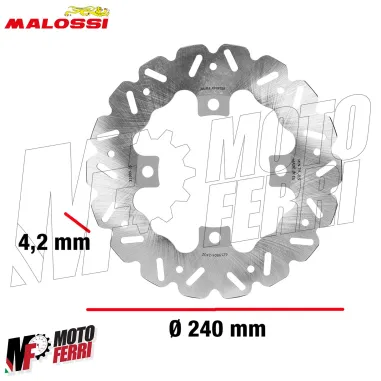 MF4902 Disco Freno Anteriore Posteriore Malossi Honda SH 125 150 da 2009 a 2025