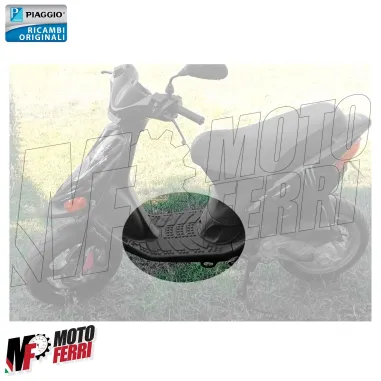 MF9096 Pedana Poggiapiedi Nero Originale Gilera Stalker 50 2t dal 1998 al 2011
