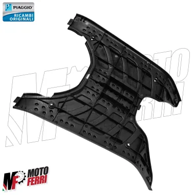 MF9096 Pedana Poggiapiedi Nero Originale Gilera Stalker 50 2t dal 1998 al 2011