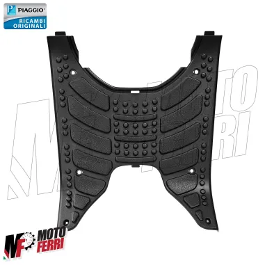 MF9096 Pedana Poggiapiedi Nero Originale Gilera Stalker 50 2t dal 1998 al 2011