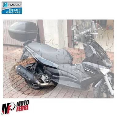 MF9100 Marmitta Scarico Completa Gilera Runner 125 ST dal 2008 al 2016