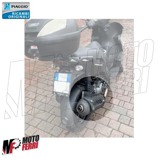 MF9100 Marmitta Scarico Completa Gilera Runner 125 ST dal 2008 al 2016