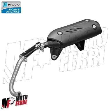 MF9100 Marmitta Scarico Completa Gilera Runner 125 ST dal 2008 al 2016