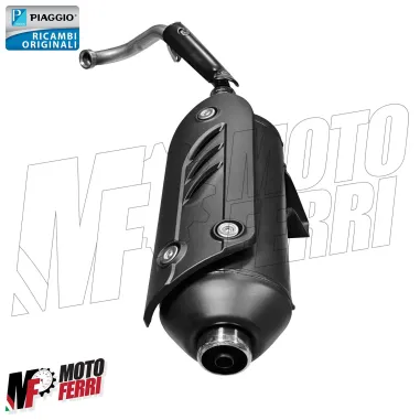 MF9100 Marmitta Scarico Completa Gilera Runner 125 ST dal 2008 al 2016
