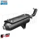 MF9100 Marmitta Scarico Completa Gilera Runner 125 ST dal 2008 al 2016