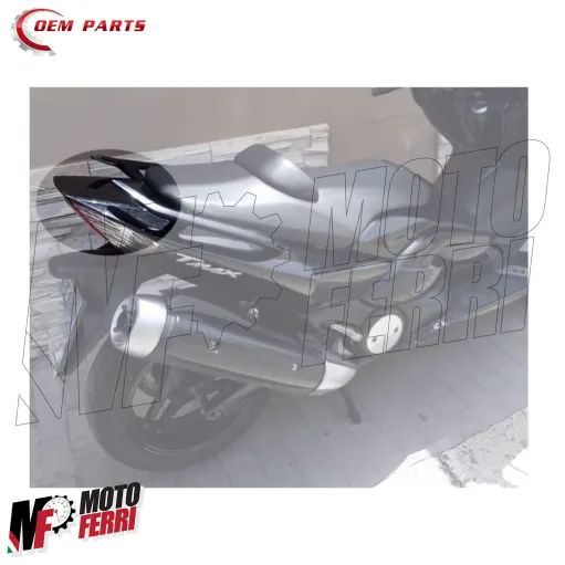 MF9118 Carena Codino Posteriore Nero Lucido Yamaha TMax 500 da 2008 a 2011