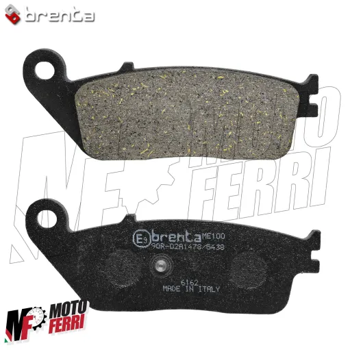 MF9123 Pastiglie Freno Posteriore Brenta Kymco MYROAD 700 dal 2009 al 2015