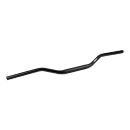 MF9126 Manubrio Cross Motard Piega Bassa Alluminio Sterzo 28 mm Nero Universale