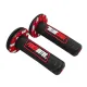 MF9130 Manopole Power Motor Rosso Nero per Moto Cross Enduro Motard Universali