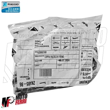 MF9133 Pastiglie Freno Anteriore Originale Piaggio Vespa GTS 300 310 dal 2022 al 2026