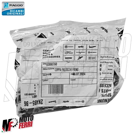 MF9133 Pastiglie Freno Anteriore Originale Piaggio Vespa GTS 300 310 dal 2022 al 2026