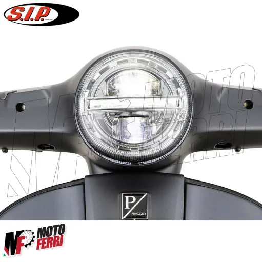 MF1848 Faro Anteriore SIP Led Vespa GTS Super 125 200 250 300 mod 2003 / 2018