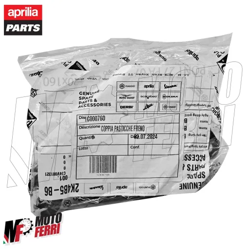 MF9133 Pastiglie Freno Anteriore Originale Aprilia SR GT 125 200 da 2021 a 2025