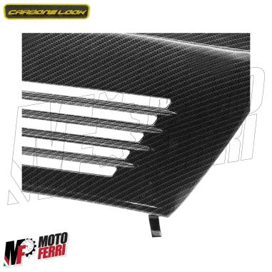 MF1307 Sportellino Motore Carbon Look con Levetta Vespa 50 Special R L N