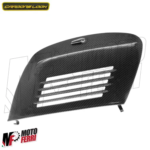 MF1307 Sportellino Motore Carbon Look con Levetta Vespa 50 Special R L N