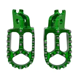 MF9151 Pedane Poggiapiedi Maggiorate Verde Kawasaki KXF 250 450 da 2013 a 2016