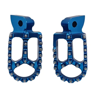 MF9151 Pedane Poggiapiedi Maggiorate Blu per Yamaha YZ 125 / YZF 250 450