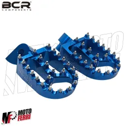 MF9151 Pedane Poggiapiedi Maggiorate Blu per Yamaha YZ 125 / YZF 250 450 2