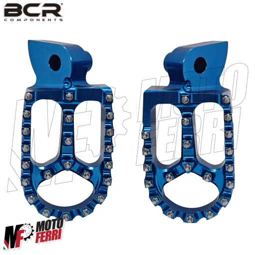 MF9151 Pedane Poggiapiedi Maggiorate Blu per Yamaha YZ 125 / YZF 250 450