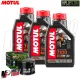 MF9157 Tagliando BMW F 900 XR da 2020 a 2025 - 3L Olio Motul 7100 5W40 + Filtro