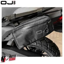MF4232 Borse Laterali Maniglie Passeggero 1 LT OJ Nero Universale Moto Scooter 2
