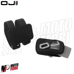 MF4452 Borsello Porta Telepass Mini Pass Manubrio OJ con Strap Moto Scooter 2