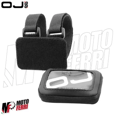 MF4452 Borsello Porta Telepass Mini Pass Manubrio OJ con Strap Moto Scooter