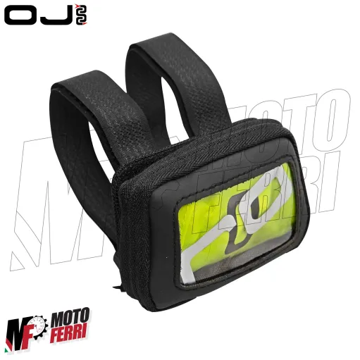 MF4452 Borsello Porta Telepass Mini Pass Manubrio OJ con Strap Moto Scooter