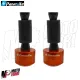MF9160 Stabilizzatori Contrappesi Manubrio Paraxite Arancione 13-23mm Moto
