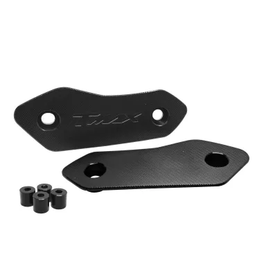 MF9171 Tappi Coperchi Specchietti CNC Nero per Yamaha TMax 560 2025