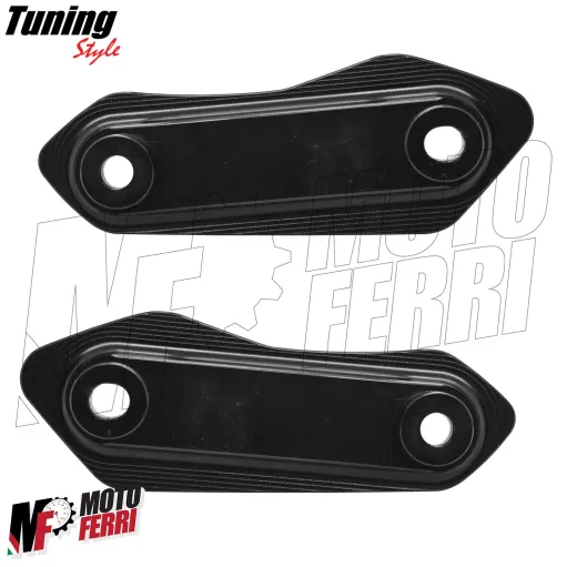 MF9171 Tappi Coperchi Specchietti CNC Nero per Yamaha TMax 560 2025