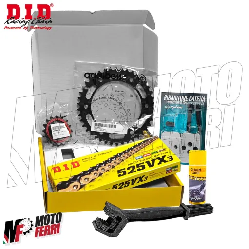 MF9172 Kit Trasmissione DID BMW F 800 GS Corona 42 Pignone 16 dal 2010 al 2018